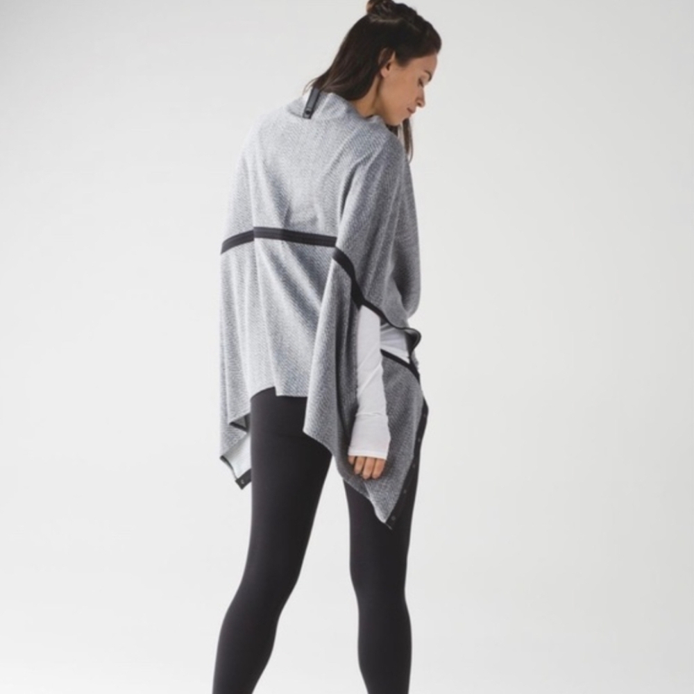Lululemon Vinyasa Wrap Heathered Grey - Picture 2 of 4